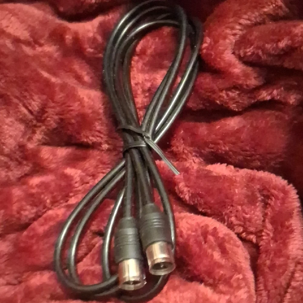 Black Audio Cable for VR/AR Accessories